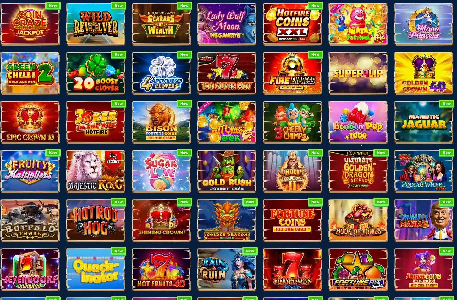 Piperspin mobiel casino interface op smartphone